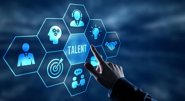 Internet Negocios Tecnología Concepto Red Abra Talento Potencial Recursos Humanos — Foto de Stock