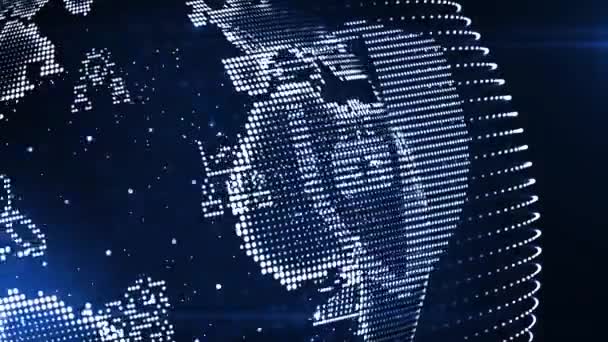 Cibersegurança Proteção Dados Conceito Privacidade Tecnologia Empresarial — Vídeo de Stock