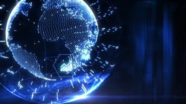 Nesnelerin interneti - IOT konsepti. İş adamı IOT ürünleri ve çözümler sunuyor. 