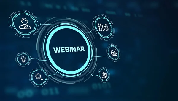 İş, Teknoloji, İnternet ve ağ konsepti. E-öğrenim giy. Eğitim kavramı.