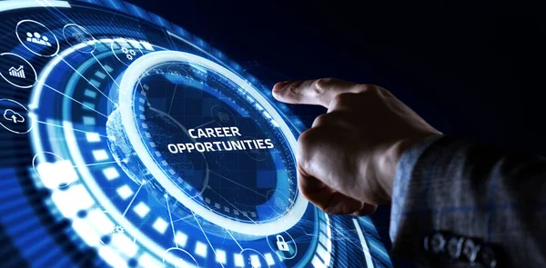 Career Opportunities Business Technology Internet Network Concept — Stock Photo, Image