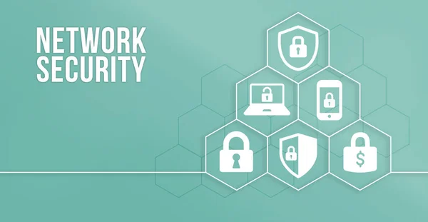 インターネット ビジネス テクノロジー ネットワークの概念 サイバーセキュリティデータ保護ビジネステクノロジープライバシーコンセプト — ストック写真