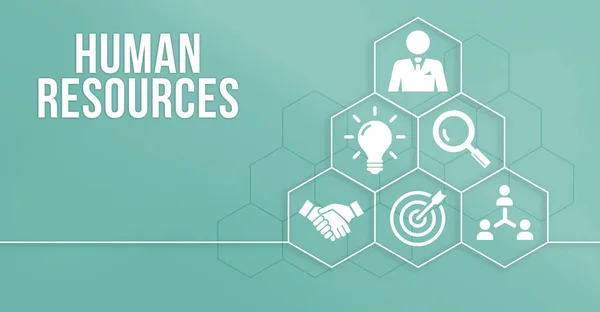 Internet Business Technology Network Concept Human Resources Management Concept — Stock Photo, Image