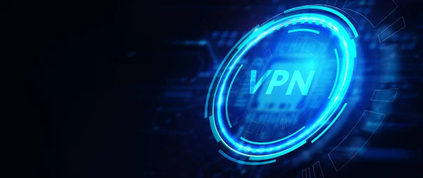 ビジネス テクノロジー インターネット ネットワークの概念 Vpnネットワークセキュリティインターネットプライバシー暗号化の概念 3Dイラスト — ストック写真