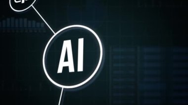 İnternet, iş, teknoloji ve ağ konsepti. Yapay zeka ve yapay zeka kavramı.