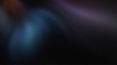 Nois ile bulanık mavi mor renklere sahip koyu soyut bir arkaplan