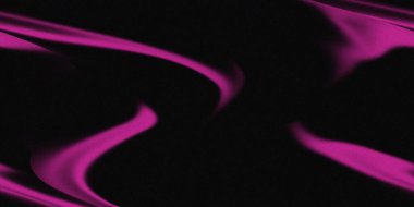 Glowing pink lines. Neon realistic energy speed. Abstract light effect on a dark background. Vector illustration.