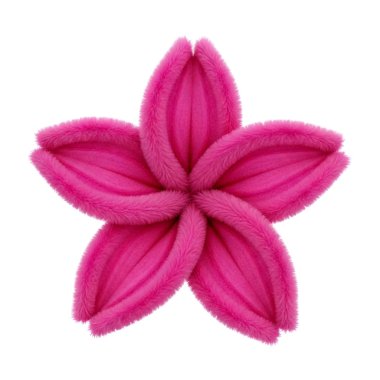 Beyaz arkaplanda izole edilmiş güzel kırmızı çiçek.