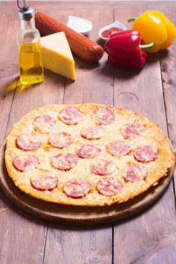 ev yapımı biberli pizza