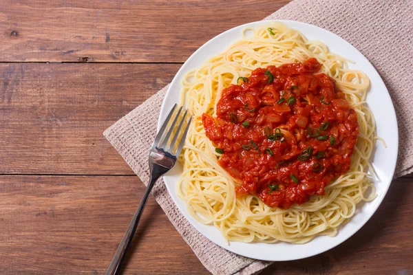 Bolonez soslu makarna 