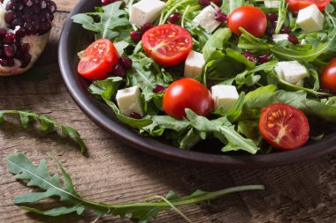 Rucola taze bahar salatası