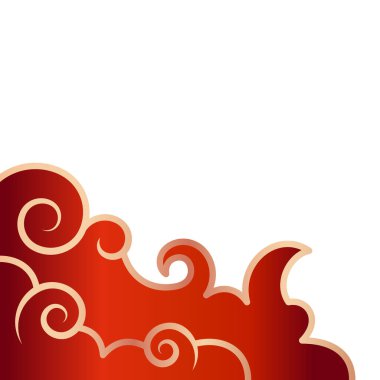 Çin Yeni Yıl Bulut Köşesi Dekorasyonu