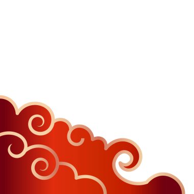 Çin Yeni Yıl Bulut Köşesi Dekorasyonu