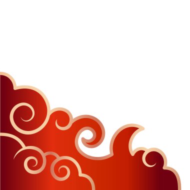 Çin Yeni Yıl Bulut Köşesi Dekorasyonu