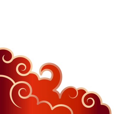 Çin Yeni Yıl Bulut Köşesi Dekorasyonu