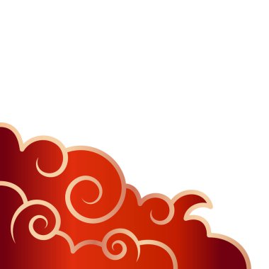 Çin Yeni Yıl Bulut Köşesi Dekorasyonu