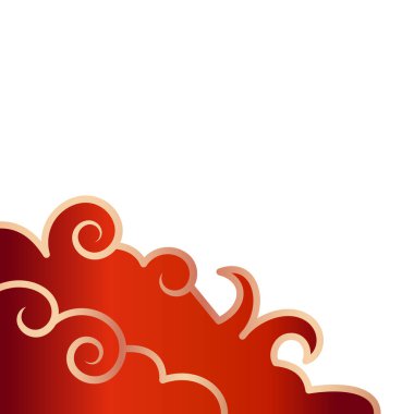 Çin Yeni Yıl Bulut Köşesi Dekorasyonu