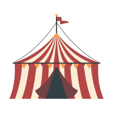 Karnaval Çadır Sirki Çizimi