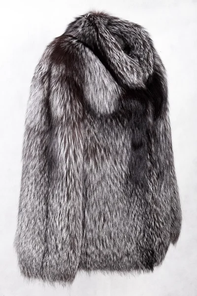 Kadın kürk manto — Stok fotoğraf