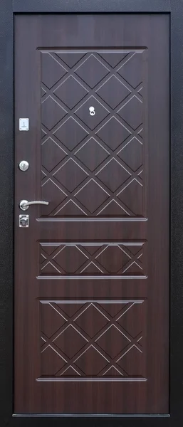 Puerta metálica de entrada — Foto de Stock