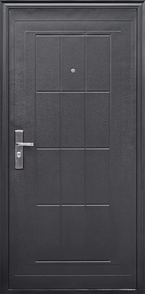 Entrance metal door — Stock Photo, Image