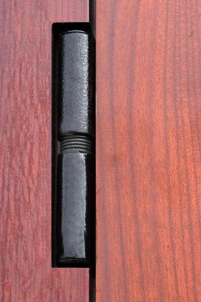 Дверь открытая петля — стоковое фото