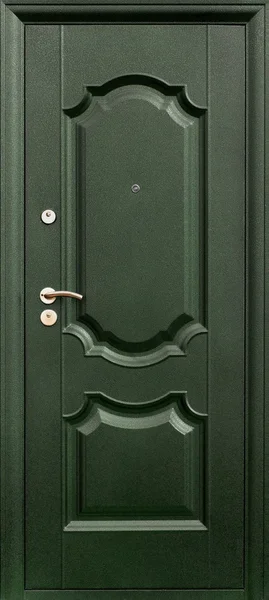 Ingang metalen deuren — Stockfoto