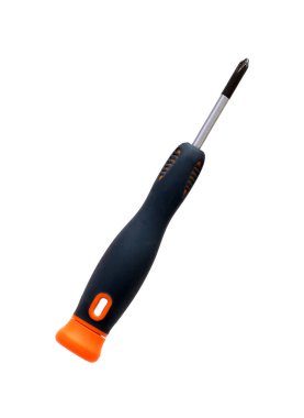 Onarım ve kurulum için el araçları: Tornavida beyaz arkaplanda izole edildi