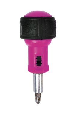 Onarım ve kurulum için el araçları: Tornavida beyaz arkaplanda izole edildi. Kırpma yolu ile tasarım ögesi