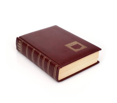 Beyaz arka planda beyaz çarşaflı renkli kitap kapağı