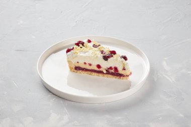 Tabakta tatlı, beton kaplama, tasarımcı için.