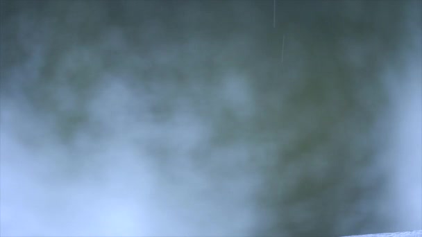 水里滴雨滴 — 图库视频影像