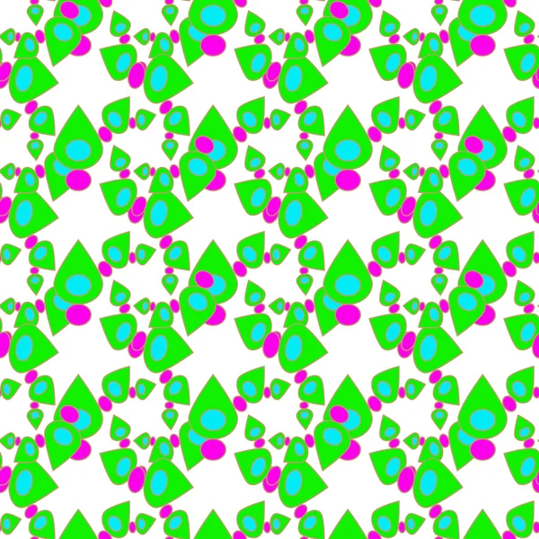 Farbenfrohe abstrakte geometrische nahtlose Muster — Stockvektor