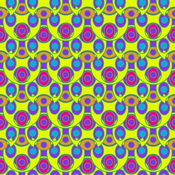 Abstrakt geometrisk farverige sømløse mønster – Stock-vektor