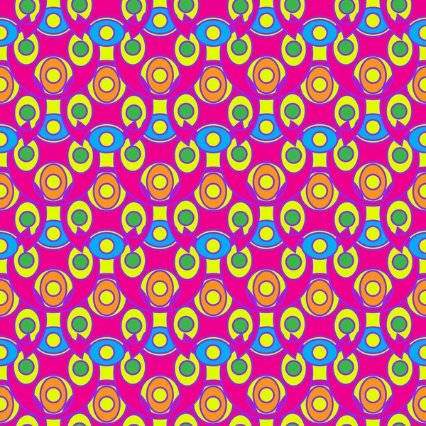 Абстрактный геометрический красочный бесшовный узор — стоковый вектор