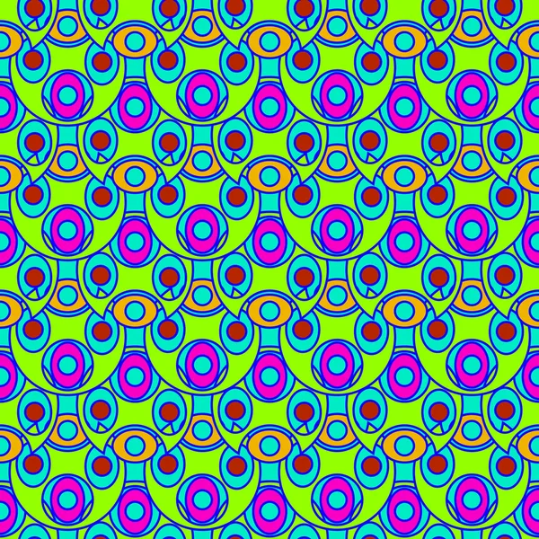 Abstrait géométrique coloré motif sans couture — Image vectorielle