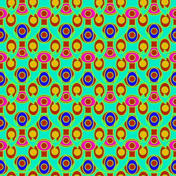 Abstrait géométrique coloré motif sans couture — Image vectorielle