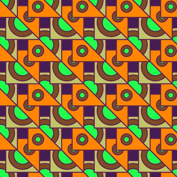 çok renkli geometrik seamless modeli