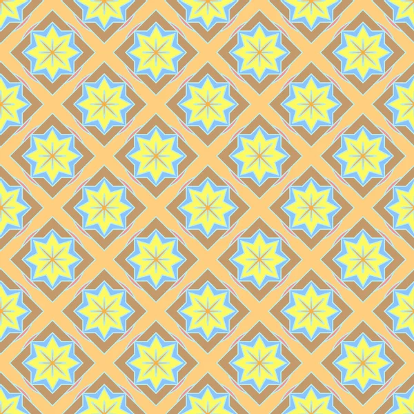 Multicolore Géométrique Traditionnel Nouveau Motif Sans Couture Pour Arrière Plan — Image vectorielle