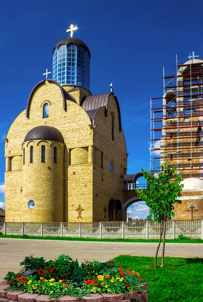 Templo ortodoxo en Bielsk Podlaski - Polonia — Foto de Stock