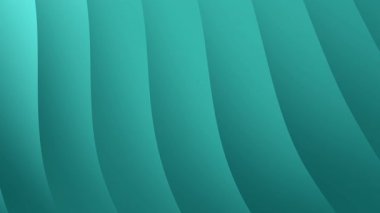 Açık deniz yeşil dalgalı arka plan. 4K kusursuz döngü animasyonu dijital tasarım, sunumlar, markalaşma ve modern yaratıcı projeler için mükemmeldir