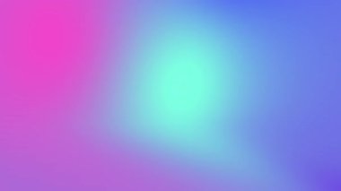 Pembe, mor ve bulanık efektli mavi renklerle yumuşak eğimli arkaplan. 4k animasyon arka planı. Duvar kağıtları, dijital tasarım, sunumlar, afişler, kaplamalar ve yaratıcı projeler için mükemmel