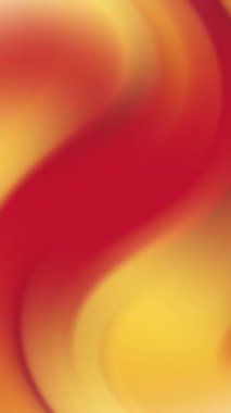Canlı ve pürüzsüz kırmızı ve sarı soyut arkaplan, yüksek enerjili sunumlar veya dijital ekranlar için mükemmel bir arkaplan gradyanı içeriyor. Dikey video