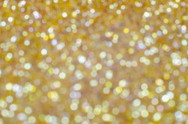 Gold defocus weihnachtsfest glitter hintergrund mit kopie s — Stockfoto