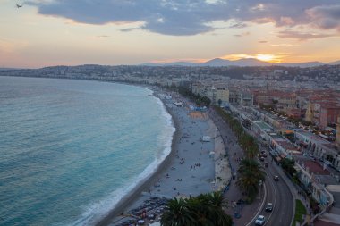 Nice şehir manzarası