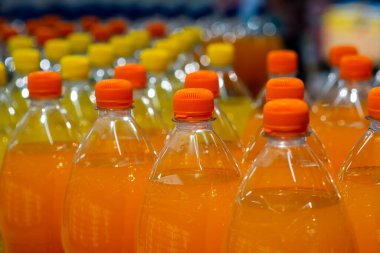 Satılık Portakal Şişe İçecekleri Satışları