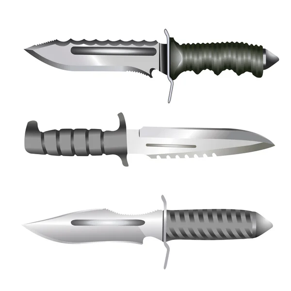 Üç mücadele bıçak