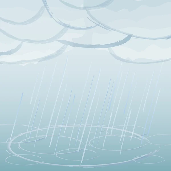 ıslak gün bulutlarda