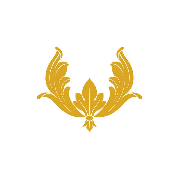 Χρυσό Πλαίσιο Και Σύνορα Μπαρόκ Στυλ Στοιχεία Διακόσμησης Για Σχεδιασμό — Φωτογραφία Αρχείου
