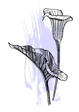 Moda renklerinde çağdaş sanat çiçekli posterler. Soyut el çiçekleri, geometrik elementleri ve vuruşları, yaprakları ve çiçekleri çizer. 